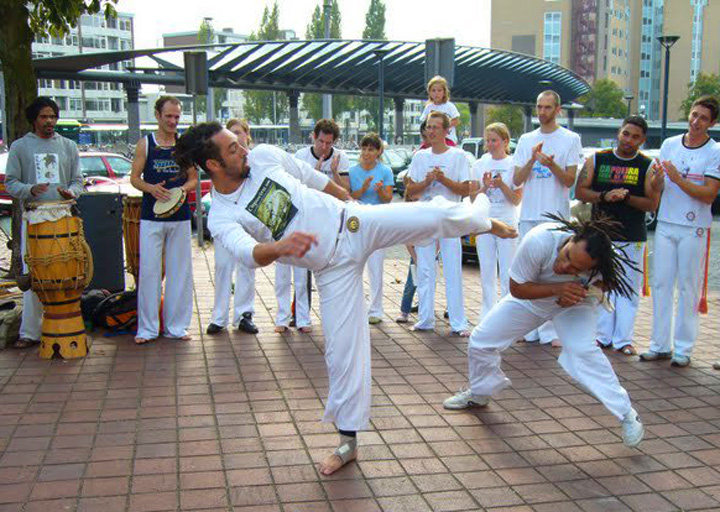 Workshop Capoeira in Den Haag, Rotterdam, Amsterdam, Utrecht, Apeldoorn, Venhuizen, Arnhem, De Heen en Dronten georganiseerd door Salsa King